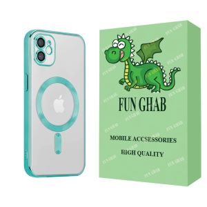کاور فان قاب مدل مگ سیف طرح LUX مناسب برای گوشی موبایل اپل iPhone 11