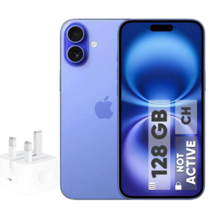 گوشی موبایل اپل مدل iPhone 16 CH دو سیم کارت ظرفیت 128 گیگابایت و رم 8 گیگابایت - به همراه شارژر 20 وات اپل